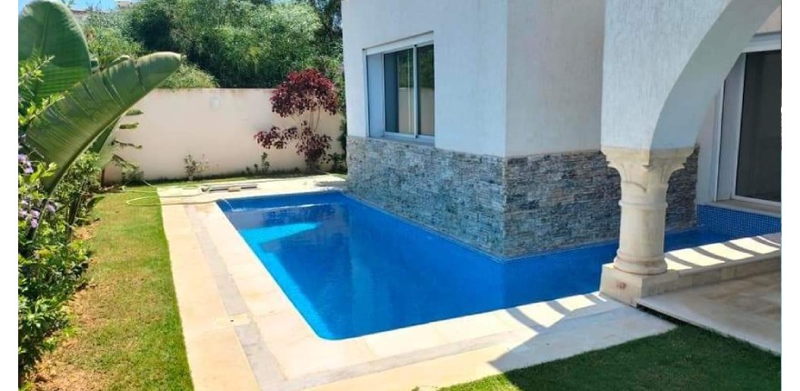 Piscine à skimmer